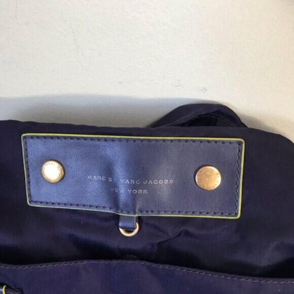 Marc Jacobs Preppy Natasha Nylon Convertible Crossbody Shoulder Hobo Pocket Logo - Picture 6 of 16